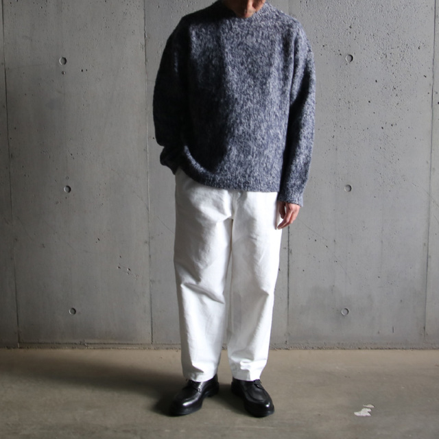 yleve,イレーヴ,yleve 通販,イレーヴ 東京取り扱い店舗,ユニセックス,ベーシック,BABY ALPACA BRASHED KN P/O