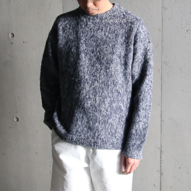 yleve,イレーヴ,yleve 通販,イレーヴ 東京取り扱い店舗,ユニセックス,ベーシック,BABY ALPACA BRASHED KN P/O