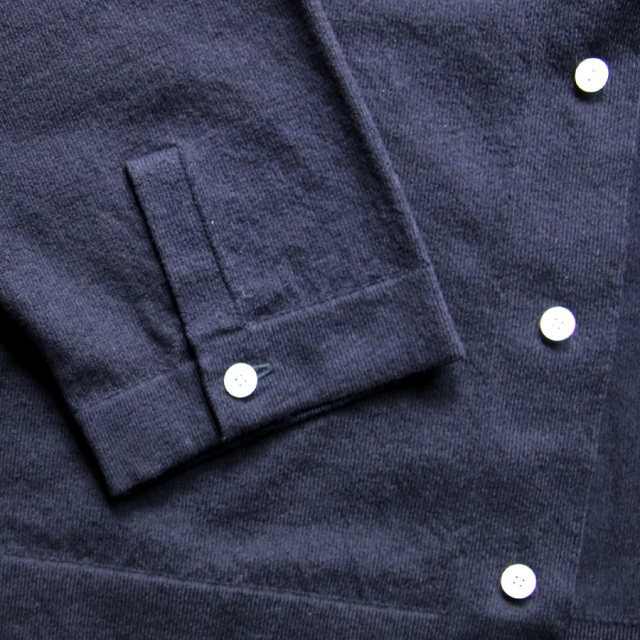 yonetomi new basic,ヨネトミ ニューベーシック,light wave cotton knit shirt