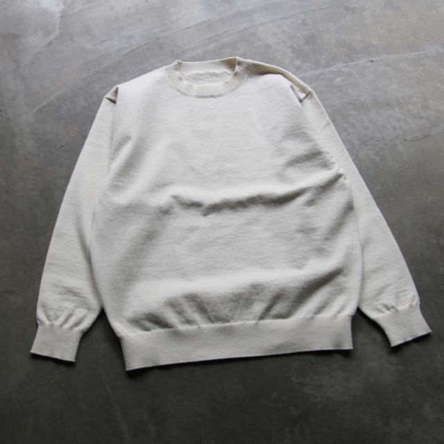 yonetomi new basic,ヨネトミ ニューベーシック,RIGID CASHMERE SWEATER,リジッドカシミヤセーター