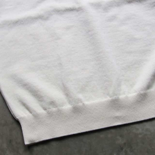yonetomi new basic,ヨネトミ ニューベーシック,RIGID CASHMERE SWEATER,リジッドカシミヤセーター