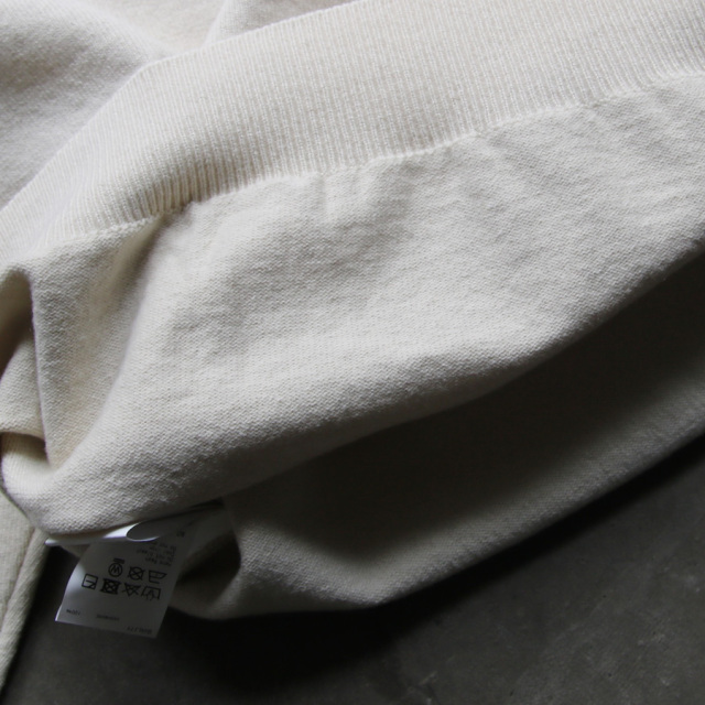 yonetomi new basic,ヨネトミ ニューベーシック,RIGID CASHMERE SWEATER,リジッドカシミヤセーター