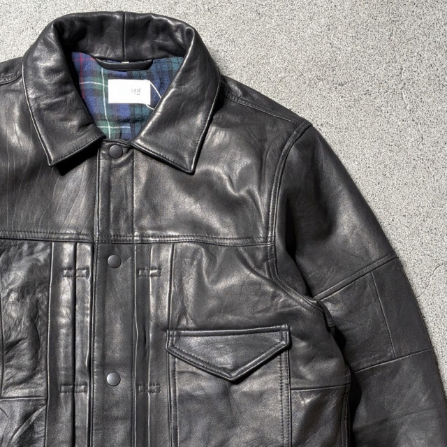 yoused,ユーズド,3pocket 1st leather jacket,yoused 通販,yoused 東京取り扱い店舗,リメイク