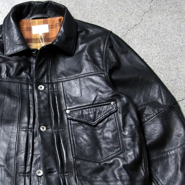yoused,ユーズド,3pocket 1st leather jacket,yoused 通販,yoused 東京取り扱い店舗,リメイク
