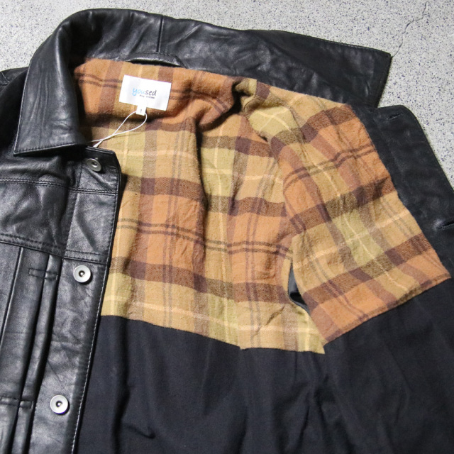 yoused,ユーズド,3pocket 1st leather jacket,yoused 通販,yoused 東京取り扱い店舗,リメイク