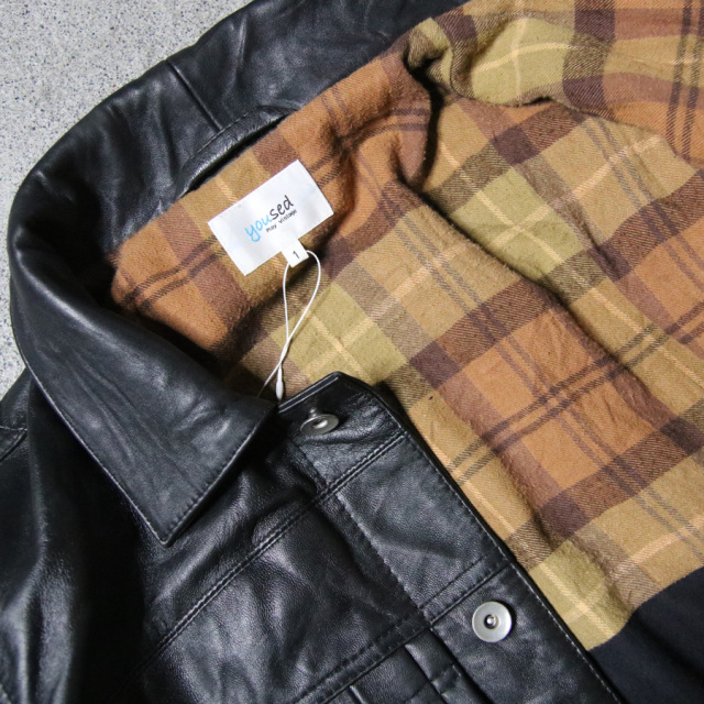 yoused,ユーズド,3pocket 1st leather jacket,yoused 通販,yoused 東京取り扱い店舗,リメイク