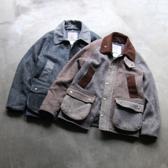 YOUSED,ユーズド,リメイク,oikos,BARBOUR,バブアー,リプルーフ,ヴィンテージハリスツイードカントリージャケット,country jacket