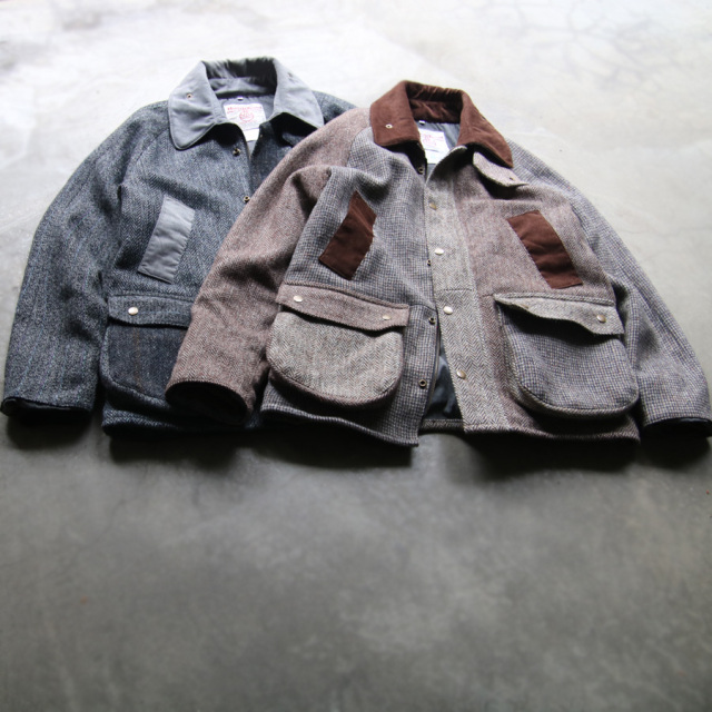 YOUSED,ユーズド,リメイク,oikos,BARBOUR,バブアー,リプルーフ,ヴィンテージハリスツイードカントリージャケット,country jacket