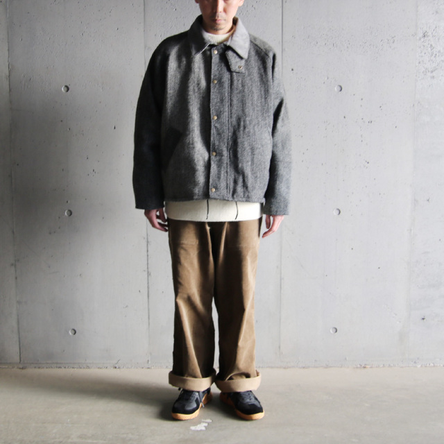 YOUSED,ユーズド,リメイク,oikos,BARBOUR,バブアー,リプルーフ,ヴィンテージハリスツイードドライバーズジャケット,drivers jacket