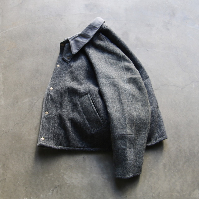 YOUSED,ユーズド,リメイク,oikos,BARBOUR,バブアー,リプルーフ,ヴィンテージハリスツイードドライバーズジャケット,drivers jacket