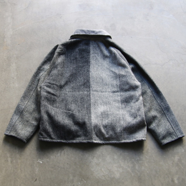 YOUSED,ユーズド,リメイク,oikos,BARBOUR,バブアー,リプルーフ,ヴィンテージハリスツイードドライバーズジャケット,drivers jacket