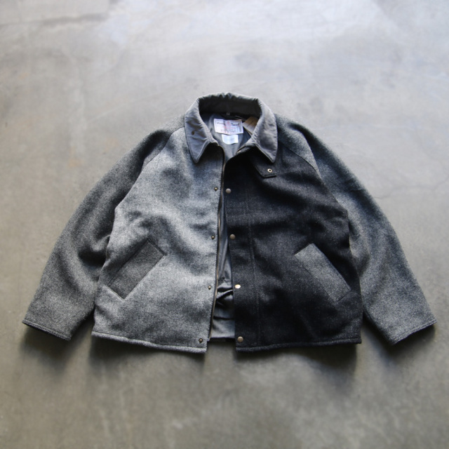 YOUSED (ユーズド) [ HARRIS TWEED DRIVERS JACKET ] リメイク