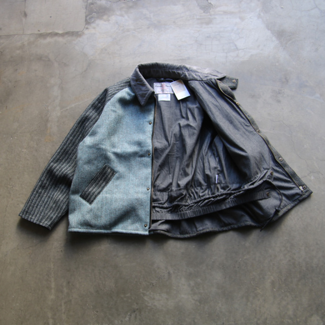 YOUSED,ユーズド,リメイク,oikos,BARBOUR,バブアー,リプルーフ,ヴィンテージハリスツイードドライバーズジャケット,drivers jacket