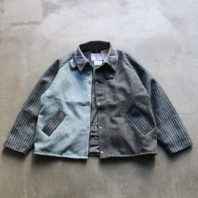 YOUSED,ユーズド,リメイク,oikos,BARBOUR,バブアー,リプルーフ,ヴィンテージハリスツイードドライバーズジャケット,drivers jacket