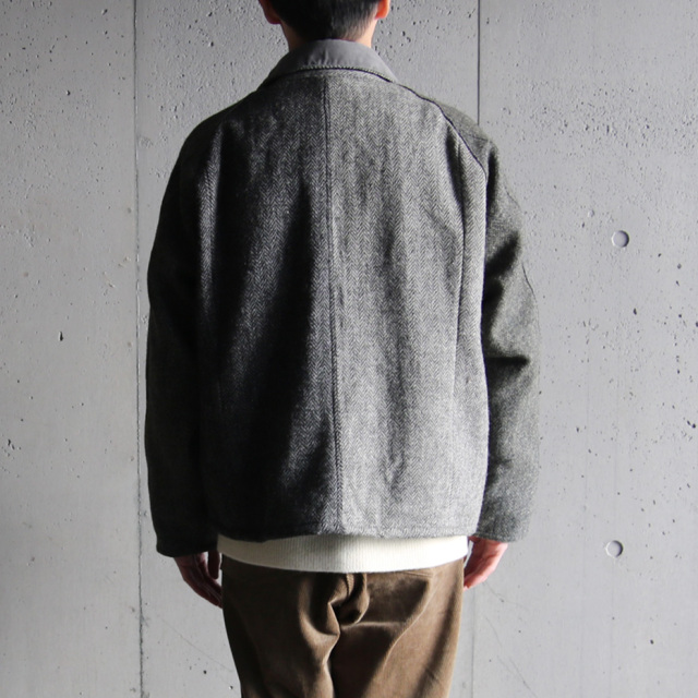 YOUSED,ユーズド,リメイク,oikos,BARBOUR,バブアー,リプルーフ,ヴィンテージハリスツイードドライバーズジャケット,drivers jacket