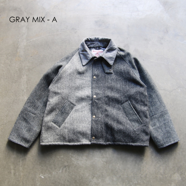 YOUSED (ユーズド) [ HARRIS TWEED COUNTRY JACKET ] リメイク