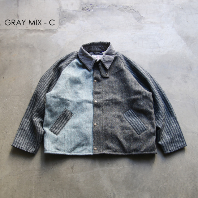 YOUSED,ユーズド,リメイク,oikos,BARBOUR,バブアー,リプルーフ,ヴィンテージハリスツイードドライバーズジャケット,drivers jacket