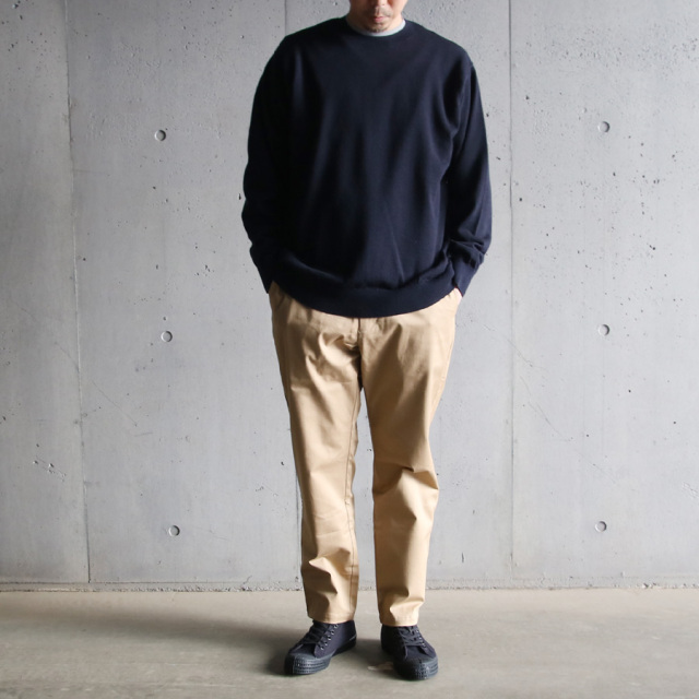 yonetomi new basic,ヨネトミ ニューベーシック,山形ニット,ニットファクトリーブランド,4seasons wool knit po