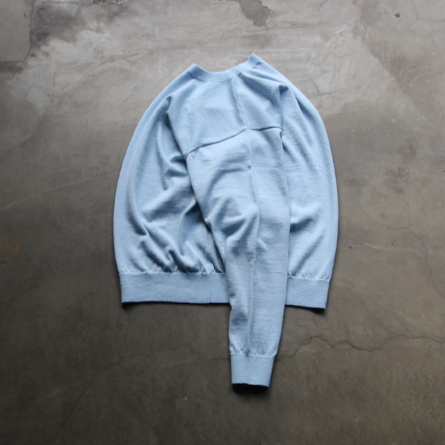 yonetomi new basic,ヨネトミ ニューベーシック,山形ニット,ニットファクトリーブランド,4seasons wool knit po