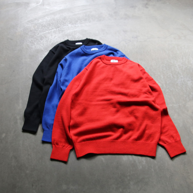 yonetomi new basic,ヨネトミ ニューベーシック,yonetomi 通販,yonetomi 東京取り扱い店舗,95-254-014,AMERICAN WOOL & COTTON KNIT P/O