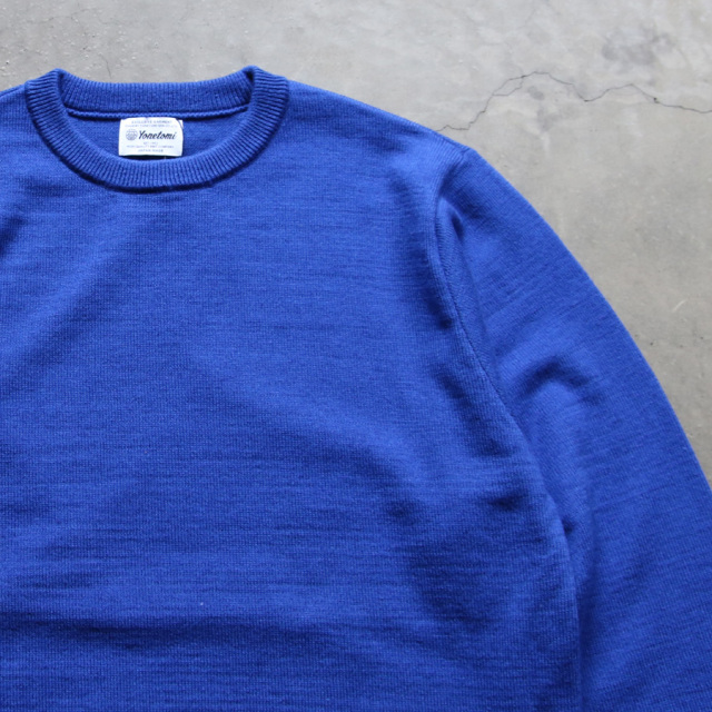 yonetomi new basic,ヨネトミ ニューベーシック,yonetomi 通販,yonetomi 東京取り扱い店舗,95-254-014,AMERICAN WOOL & COTTON KNIT P/O
