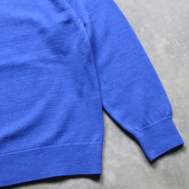 yonetomi new basic,ヨネトミ ニューベーシック,yonetomi 通販,yonetomi 東京取り扱い店舗,95-254-014,AMERICAN WOOL & COTTON KNIT P/O