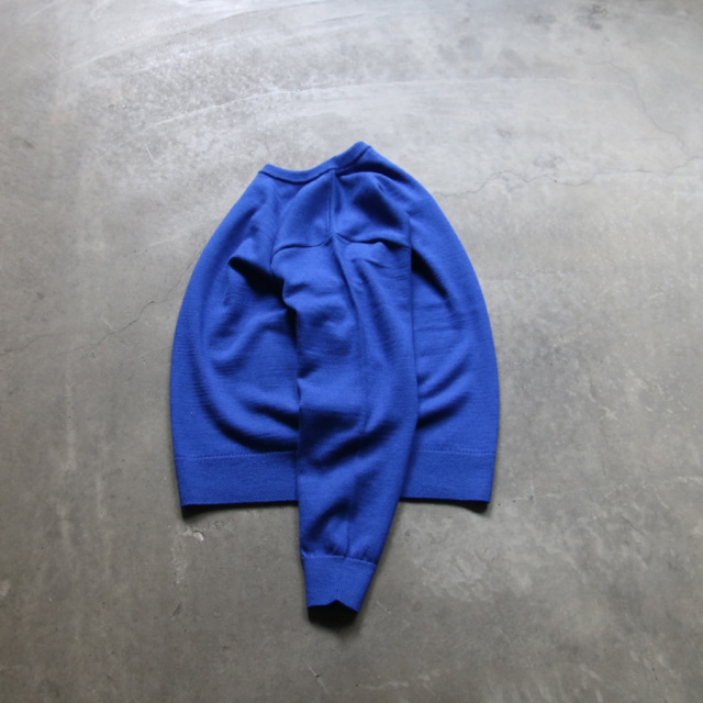 yonetomi new basic,ヨネトミ ニューベーシック,yonetomi 通販,yonetomi 東京取り扱い店舗,95-254-014,AMERICAN WOOL & COTTON KNIT P/O