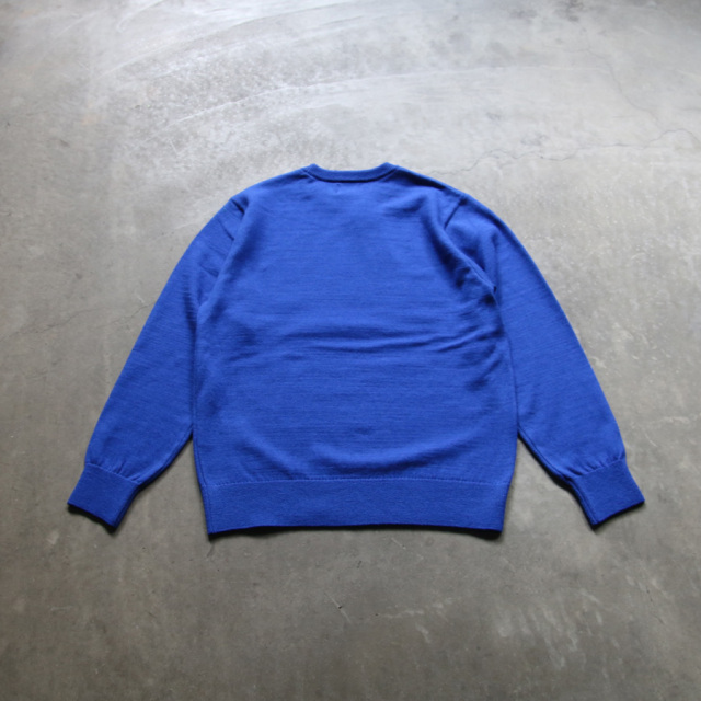 yonetomi new basic,ヨネトミ ニューベーシック,yonetomi 通販,yonetomi 東京取り扱い店舗,95-254-014,AMERICAN WOOL & COTTON KNIT P/O
