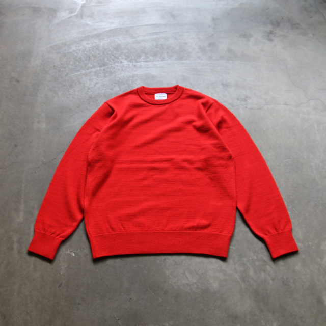 yonetomi new basic,ヨネトミ ニューベーシック,yonetomi 通販,yonetomi 東京取り扱い店舗,95-254-014,AMERICAN WOOL & COTTON KNIT P/O