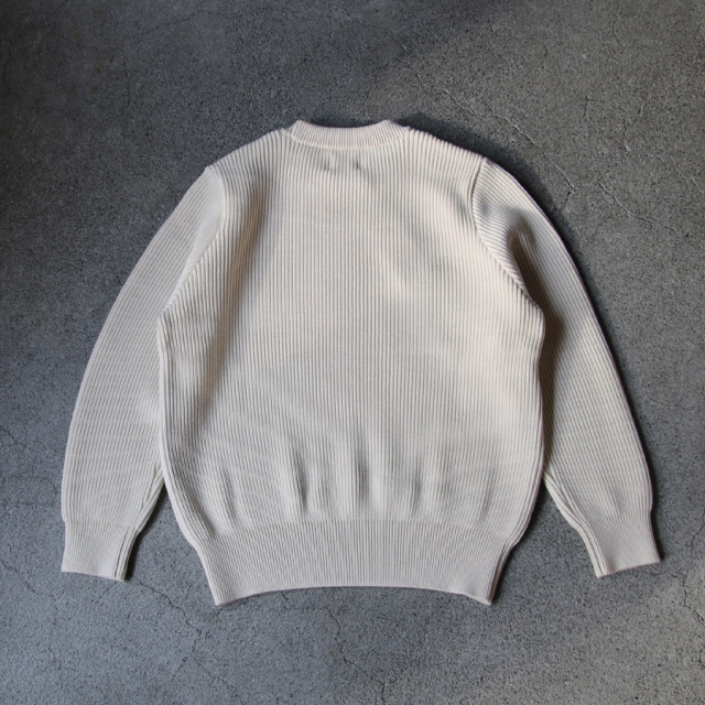 yonetomi new basic,ヨネトミ ニューベーシック,山形ニット,ニットファクトリーブランド,セーター,EX FINE WOOL RIB KNIT P/O