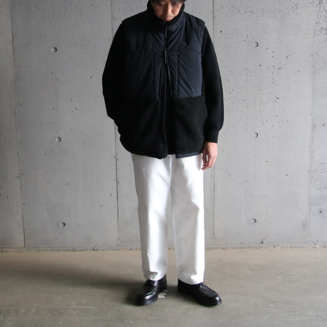 yonetomi new basic,ヨネトミ ニューベーシック,山形ニット,ニットファクトリーブランド,セーター,EX FINE WOOL RIB KNIT P/O