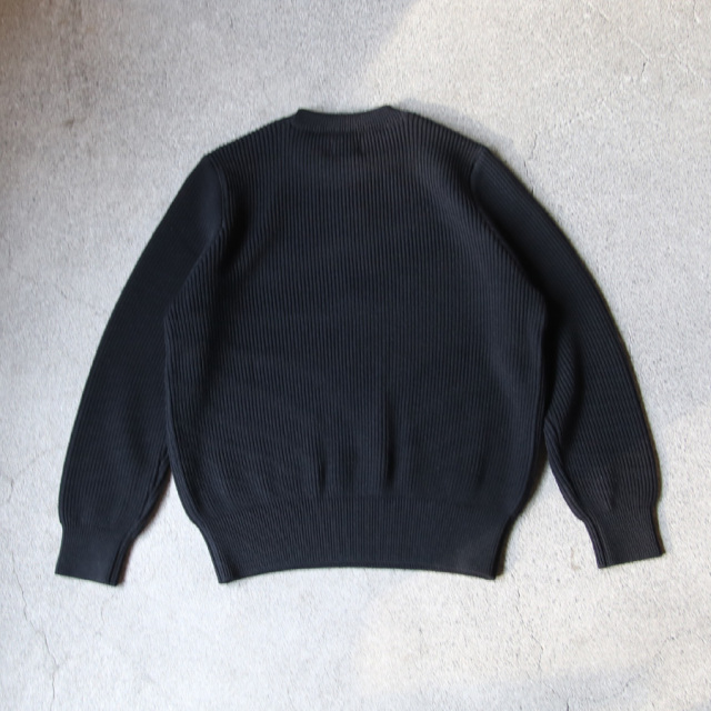 yonetomi new basic,ヨネトミ ニューベーシック,山形ニット,ニットファクトリーブランド,セーター,EX FINE WOOL RIB KNIT P/O