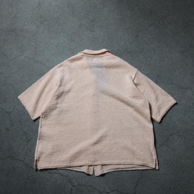 yonetomi new basic,ヨネトミ ニューベーシック,yonetomi 通販,yonetomi 東京取り扱い店舗,GIMA SLUB KNIT SHIRT