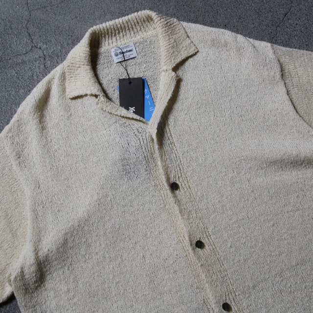 yonetomi new basic,ヨネトミ ニューベーシック,yonetomi 通販,yonetomi 東京取り扱い店舗,GIMA SLUB KNIT SHIRT