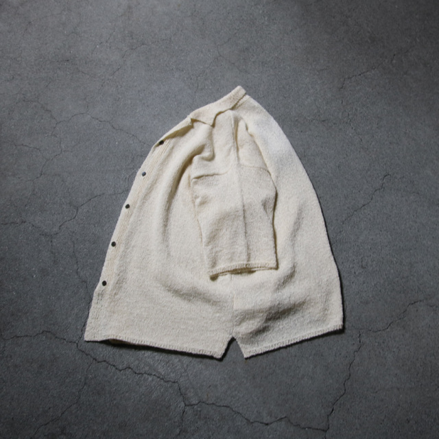 yonetomi new basic,ヨネトミ ニューベーシック,yonetomi 通販,yonetomi 東京取り扱い店舗,GIMA SLUB KNIT SHIRT