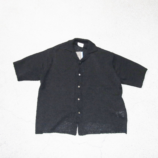 yonetomi new basic,ヨネトミ ニューベーシック,yonetomi 通販,yonetomi 東京取り扱い店舗,GIMA SLUB KNIT SHIRT