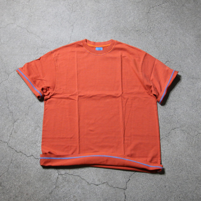 yonetomi new basic,ヨネトミ ニューベーシック,yonetomi 通販,yonetomi 東京取り扱い店舗,GARMENT DYE BORDER T-SHIRT