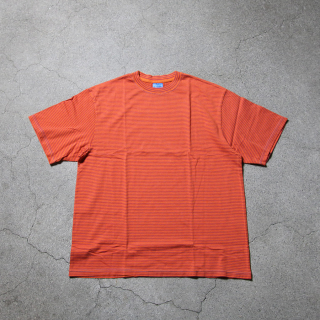 yonetomi new basic,ヨネトミ ニューベーシック,yonetomi 通販,yonetomi 東京取り扱い店舗,GARMENT DYE BORDER T-SHIRT