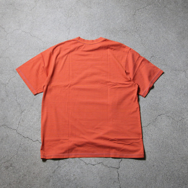 yonetomi new basic,ヨネトミ ニューベーシック,yonetomi 通販,yonetomi 東京取り扱い店舗,GARMENT DYE BORDER T-SHIRT