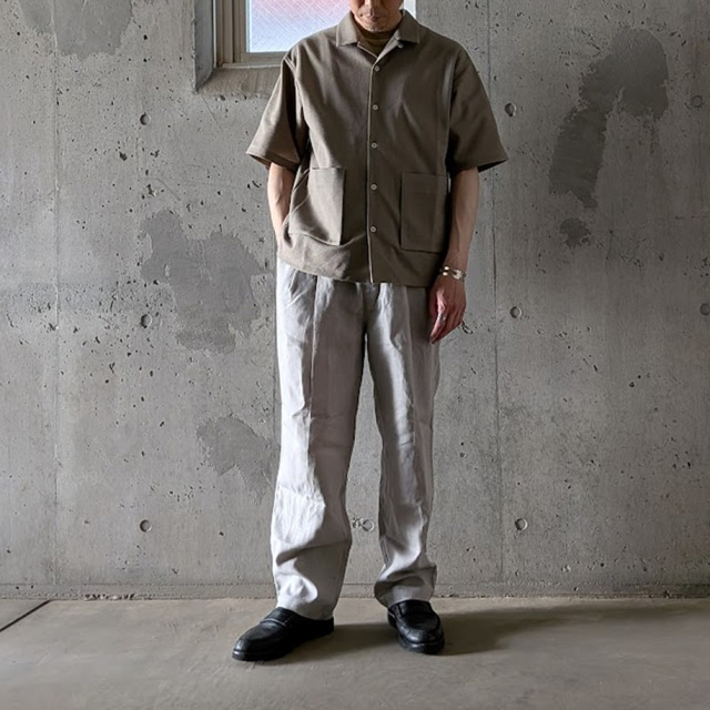 yonetomi new basic,ヨネトミ ニューベーシック,yonetomi 通販,yonetomi 東京取り扱い店舗,GARMENT DYED BORDER T-SHIRT