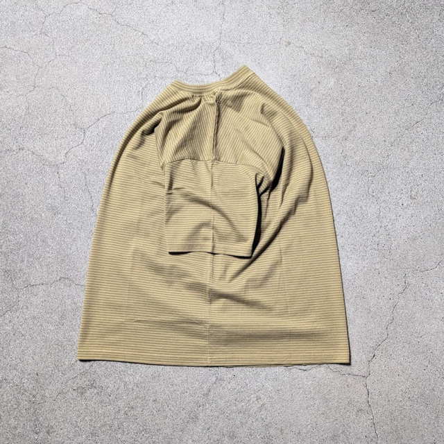 yonetomi new basic,ヨネトミ ニューベーシック,yonetomi 通販,yonetomi 東京取り扱い店舗,GARMENT DYED BORDER T-SHIRT