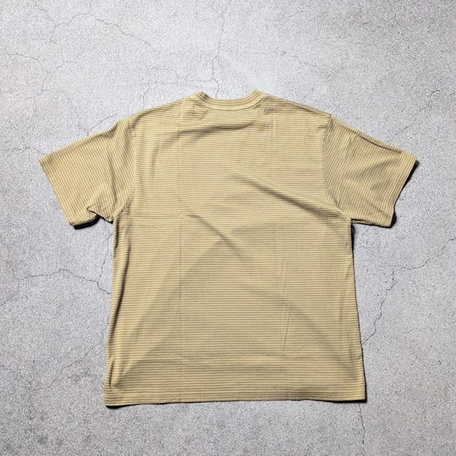 yonetomi new basic,ヨネトミ ニューベーシック,yonetomi 通販,yonetomi 東京取り扱い店舗,GARMENT DYED BORDER T-SHIRT