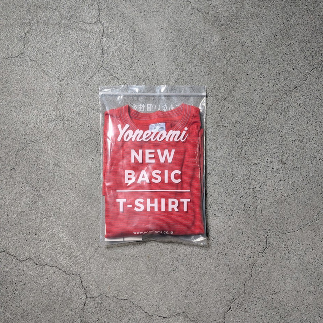 yonetomi new basic,ヨネトミ ニューベーシック,yonetomi 通販,yonetomi 東京取り扱い店舗,GARMENT DYED BORDER T-SHIRT