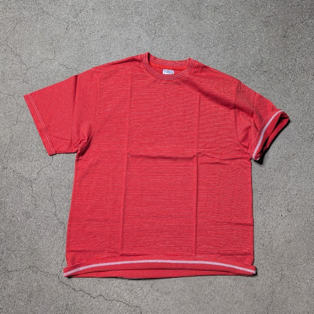 yonetomi new basic,ヨネトミ ニューベーシック,yonetomi 通販,yonetomi 東京取り扱い店舗,GARMENT DYED BORDER T-SHIRT