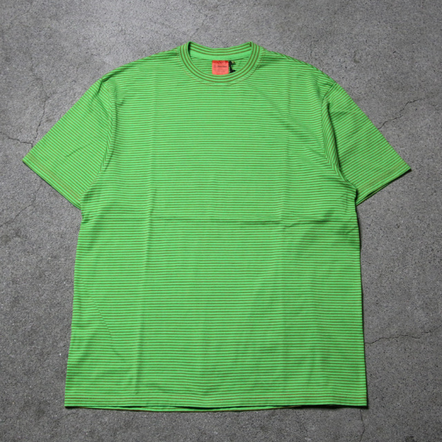 yonetomi new basic,ヨネトミ ニューベーシック,yonetomi 通販,yonetomi 東京取り扱い店舗,GARMENT DYE BORDER T-SHIRT