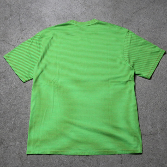 yonetomi new basic,ヨネトミ ニューベーシック,yonetomi 通販,yonetomi 東京取り扱い店舗,GARMENT DYE BORDER T-SHIRT