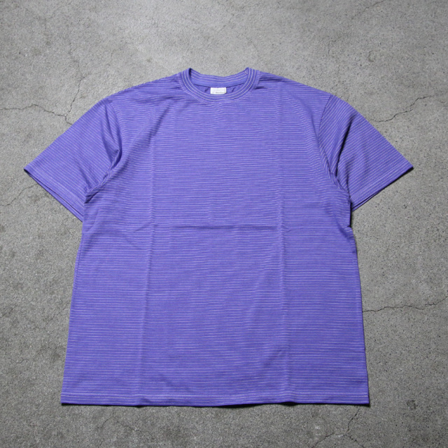 yonetomi new basic,ヨネトミ ニューベーシック,yonetomi 通販,yonetomi 東京取り扱い店舗,GARMENT DYE BORDER T-SHIRT