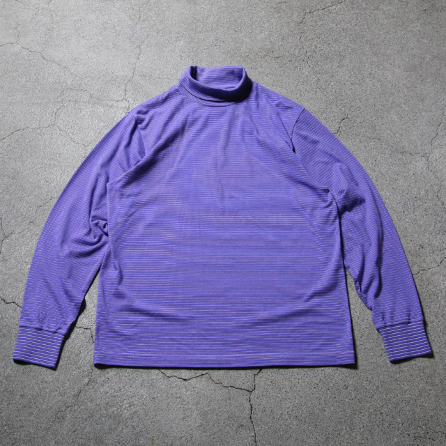 yonetomi new basic,ヨネトミ ニューベーシック,yonetomi 通販,yonetomi 東京取り扱い店舗,GARMENT DYED BORDER T-SHIRT TURTLE L/S
