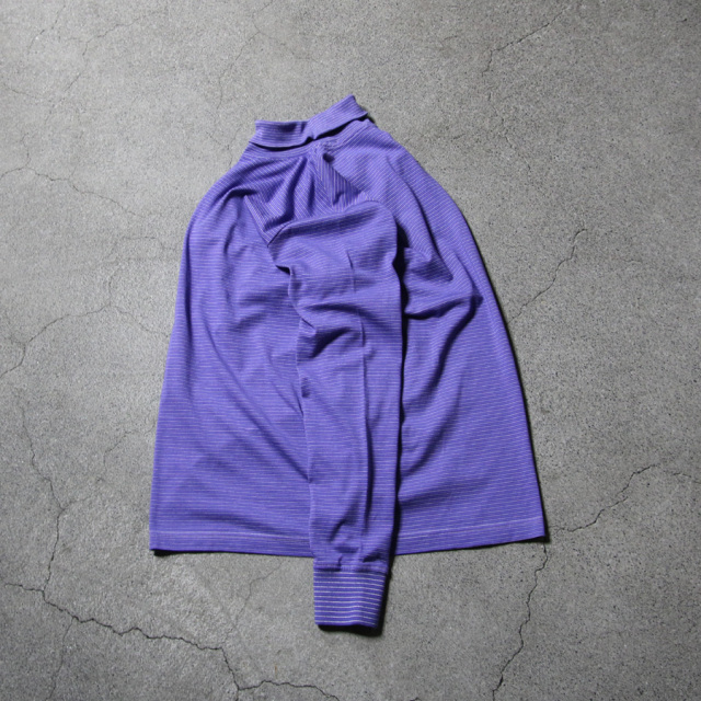 yonetomi new basic,ヨネトミ ニューベーシック,yonetomi 通販,yonetomi 東京取り扱い店舗,GARMENT DYED BORDER T-SHIRT TURTLE L/S