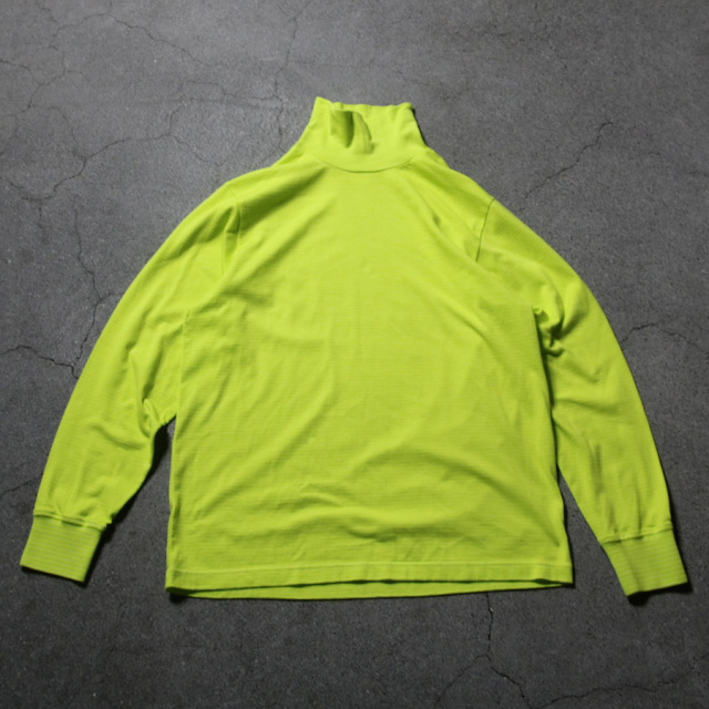 yonetomi new basic,ヨネトミ ニューベーシック,yonetomi 通販,yonetomi 東京取り扱い店舗,GARMENT DYED BORDER T-SHIRT TURTLE L/S